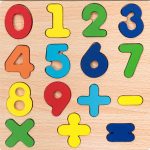 Wooden Slates Alphabets Letters Numbers and Shapes, Small and Capital ABC, 123 Numbers and Geometric Shapes Pack of 4 , 3 , 2 Wooden Educational Learning Puzzle wooden matching game kids puzzle wooden board