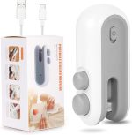 Mini Seal Machine, 2 in 1 USB Rechargeable Magnetic Heat Sealing & Cutting, Portable Handheld Vacuum Sealer for Food, Snacks, Chips, Fresh Storage, Plastic Bags Sealing Machine. (Multicolor) - Image 8