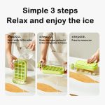 Ice Cube Bottle With Straw ZH - Image 6