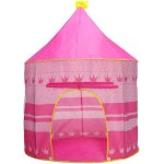 Kids Tent Toy Princess Playhouse - Toddler Play House Pink And Blue Castle for Kid Children Girls Boys Baby Indoor & Outdoor Toys Foldable Playhouses Tents with Carry Case Great Birthday Gift Idea Princess castle tent house