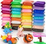 Form Clay Set for Kids with Clay Tools – Soft & Colorful Clay for Kids Crafting | DIY Clay Beads Kit with Molds | Non-Toxic Form Clay Dough for Jewelry, Mini Clay Pots, Bracelets, Face Mask Art & More | Creative Clay Set for All Ages - Image 4