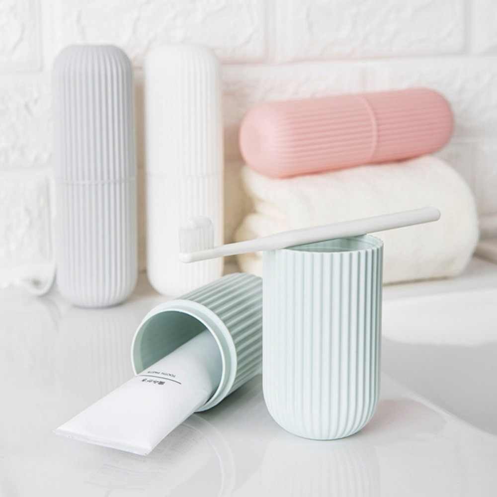 imgi_70_5ec7fbbe8647bc6876e0053c4e318752 Portable Toothbrush Kit Case Toothpaste Cup Holder Protect Storage Box Travel Organizer Storage Cover Travel Toothbrush holder case - Image 1