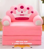 4 layer Cute Children seat kids cartoon sofa Foldable Sofa bed 2in1