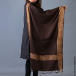 Kashmiri Shawl For Girls Wool Shawls Warm Shawl Winter Shawl Chader Dupattas, Stoles & Shawls Blue-Black-Brown-Golden-Red - Image 7