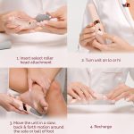 Electric Foot Callus Remover for Feet - Foot Scrubber for Dead Skin - Rechargeable Pedicure Tool - Electronic Foot Filer Callus Remover - Feet Care for Removes Dry Hard and Dead Skin Ideal Gift - Image 8