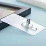 6pcs Photo Frame Hooks Invisible Stickers Hanging Picture Painting Non-Trace Self Adhesive Nails Hook Wall Paste Tack