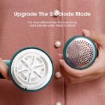 Electric Lint Remover for Clothes | Portable & Rechargeable Fuzz Trimmer with Charging Cable | Sweater Fabric Carpet Blanket Pellet Remover | Cleaning Fluff Remover for Household Use | lint remover machine | Cheap Affordable and Trending - Image 4