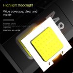 Mini LED Portable Keychain Flashlight Multifunction COB Work Light USB Rechargeable Strong Magnet Outdoor Camping Lantern MultiFunction COB Rechargeable Keychain Light Mini Flashlight Portable Pocket Work Light With Touch sensitive Electric Lighter - Image 5