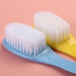 Tawakkal Mart 2pcs/set Newborn Baby Cartoon Soft Baby Hair Brush Comb Scalp Baby Hair Care Comb Hair Brush Set Baby Hair Brush Comb Tool Set - Image 5