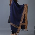 Kashmiri Shawl For Girls Wool Shawls Warm Shawl Winter Shawl Chader Dupattas, Stoles & Shawls Blue-Black-Brown-Golden-Red - Image 8