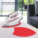 Creative Anti-slip Heat Resistant Silicone Iron Mat Hot Safety Protection Ironing Rest Pad Insulation Boards (Multicolour) FORM BS GIFT CENTER