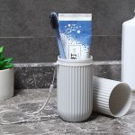 Portable Toothbrush Kit Case Toothpaste Cup Holder Protect Storage Box Travel Organizer Storage Cover Travel Toothbrush holder case - Image 6