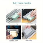 3pcs/set, Groove Cleaning Brush, Gap Brush, Handheld Crevice Brush, Multifunctional Cleaning Brush, Window And Door Track Brush, Dust Removal Brush, No Dead Corner, Cleaning Supplies, Cleaning Tool - Image 5