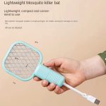 Mini USB Portable Electric Mosquito Racket with UV Light - Plug-in Fly & Bug Zapper, Anti-Insect Swatter for Indoor & Outdoor Use, Mosquito Trap for Home, Office, Travel, Camping - Image 7