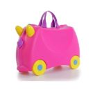 Kids Travel Trunki Suitcase Evergreen Fun Case Baby Bag School Bag Trunk Case Bag Luggage with Wheels Toy Storage All In One