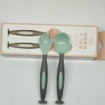 Tawakkal Mart 2 Pcs Baby Utensils Spoon Fork Set with Travel Safe Toddler Babies Children Feeding Training Easy Grip Heat Resistant Flexible Soft Perfect Self Learning No Ratings - Image 7