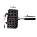 Double Sided Waffle Maker, Rectangle Shape Non-Stick Waffle Mold Baking Pan Making Tool - Image 7