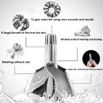 Stainless Steel Manual Nose Trimmer Men Nose Hair Trimmer Portable Vibrissa Razor Shaver Washable Nose Ear Hair Trimmer - Image 7