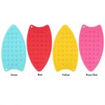 Creative Anti-slip Heat Resistant Silicone Iron Mat Hot Safety Protection Ironing Rest Pad Insulation Boards (Multicolour) FORM BS GIFT CENTER - Image 6