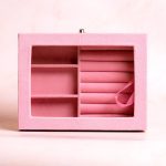 Fashion Portable Velvet Jewelry Ring Jewelry Display Organizer Box Tray Holder Earring Jewelry Storage Case Showcase - Image 9