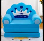 3 layer Cute Children seat kids cartoon sofa Foldable Sofa bed 2in1 - Image 5