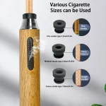 1/8 Rs. 1,799 Rs. 4,000 -55% Ends in 8 days 03:02:15 badgeDAN TECHNOLOGY Luxury Wooden Car Ashtray – Portable Anti-Ash Cigarette Holder, Windproof & Smokeless Design for Car, Office & Home