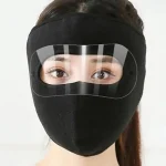 High quality winter face mask full face cover mask with eyes shield for bike riders motorcycle winter warm face mask easy breathable dustproof face mask with shield full face mask cycling ski breathable mask