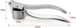 Stainless Steel Garlic Press Crusher Kitchen Cooking Vs Ginger Squeezer Masher Handheld Ginger Mincer Tools - Image 2