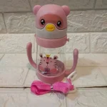 baby Water Bottle with Flip-Top Lid and Carrying Handle that is Leak-Proof and BPA-Free by baby delights - Image 3