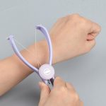 New Painless hair Removal Machine Slique Hair Threading Machine Sildne Face Hair Threading Tweezer Facial Epilator hair Shaver Spring Carved Face Carver Defeatherer Cheek Eyebrow DIY Beauty Tool Facial Hair Removal Tool facial Hair Threading At Home - Image 5