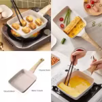 Non-Stick Square Fry Pan – Premium Quality! ✨ - Image 3