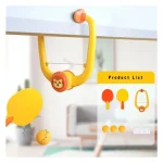 (Hanging Table Tennis Game – Big Size with 2 Rackets) - Image 2