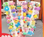 10 pcs Unicorn Ice Cream Hair Clips Set Baby Hairpin For Kids Girls Toddler Barrettes Hair Accessories