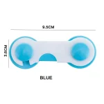 Tawakkal Mart 2pcs/lot Children Security Protector Baby Care Multi-function Child Baby Safety Lock Cupboard Cabinet Door Drawer Safety Locks - Image 3
