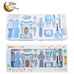 Tawakkal Mart Pack of 13 Baby Grooming Kit, Baby Care Items, Baby Care Essentials Set, Baby Supplies Set, 13PCS Baby Health Care Set Portable Baby Care Kit, Safety Cutter Baby Nail Kit for Newborn, Infant & Toddler