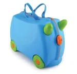 Kids Travel Trunki Suitcase Evergreen Fun Case Baby Bag School Bag Trunk Case Bag Luggage with Wheels Toy Storage All In One - Image 2