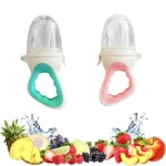 Tawakkal Mart Newborn Baby Fruit Pacifer Nibbler Hook Feeder Kids Fruit Feeder Nipples Feeding Baby Supplies Nipple Teat Pacifier Bottles Teether - Image 2
