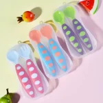 Tawakkal Mart Baby Spoon And Fork Set | Spoon For Babies | Fork For Babies | Spoon And Fork Set For Kids, Infants And Children's - Image 2