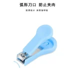 Tawakkal Mart 8pcs Newborn Baby Kids Nail Hair Health Care Thermometer Grooming Brush Kit Care Baby Essentials Newborn Material Safety - Image 6