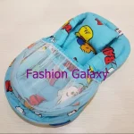 Small Baby Bed With Mosquito Net And Pillow - Image 2