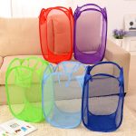 Tawakkal Mart Sorting Basket Folding Clothes Storage Basket Laundry Basket Children Kids Toys Sundries Storage Organizer Home Storage - Assorted