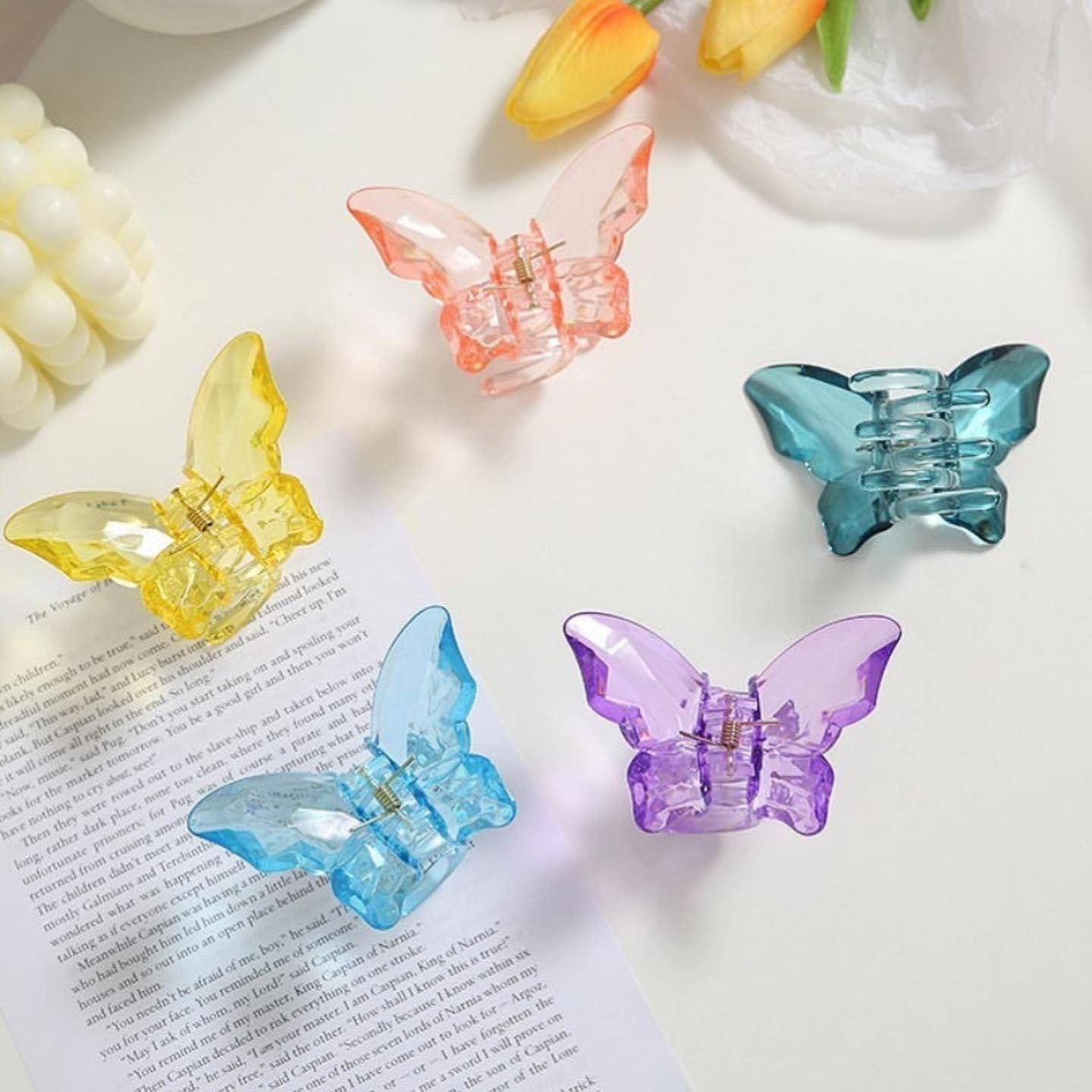 imgi_37_411dba9586f4ee373380b1a97432fc9f GPToddler Girls Butterfly Design Hair Claw For Women - Image 1
