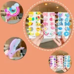 10 pcs Unicorn Ice Cream Hair Clips Set Baby Hairpin For Kids Girls Toddler Barrettes Hair Accessories - Image 2