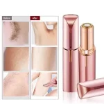 Facial Hair Removal for Women Painless, Waterproof Shaver Razor with LED Light and 6-hour battery backup - Image 2