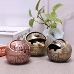 Retro Metal Cigrattes Ashtray - Image 4