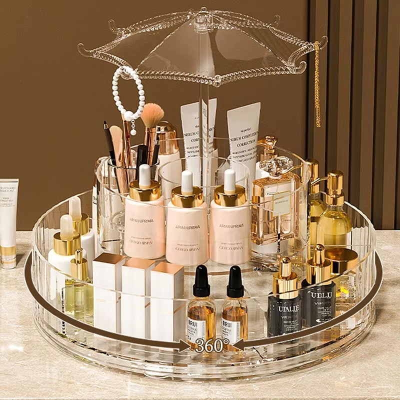 imgi_48_c61d8d57d1a25e6ff2c0b2f8edb5fc36 Usman's Hub - Cosmetic Box | Makeup Organizer | Waterproof Dustproof Cosmetic Storage Case | Luxury Vanity Countertop Display - Image 1