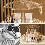 Usman's Hub - Cosmetic Box | Makeup Organizer | Waterproof Dustproof Cosmetic Storage Case | Luxury Vanity Countertop Display - Image 3