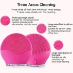 Forever Facial Massager Ultrasonic Electric Silicon Facial cleanser Brush For All Skin Types - Image 3