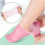 1 Pair Silicone Moisturizing Gel Heel Socks Exfoliating And Preventing Dryness Foot Skin Rejuvenation Foot Care Elastic Sock Eatop