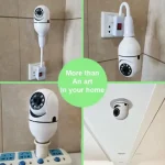 360° Wireless Wifi Panoramic Bulb Camera